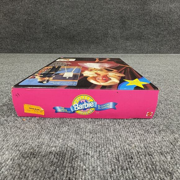 Vintage 1995 Barbie Police Officer Doll Limited Edition‎ Mattel 10688 NIB in Box - Picture 8 of 12